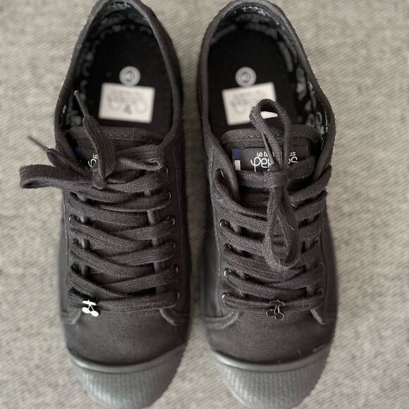 🇫🇷Les Temps de Cerises canvas runners black/black - Picture 7 of 13